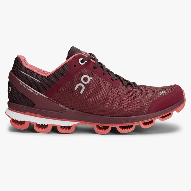 ON Cloudsurfer Womens - Women's Trainers NZ-90327 Mulberry/Coral